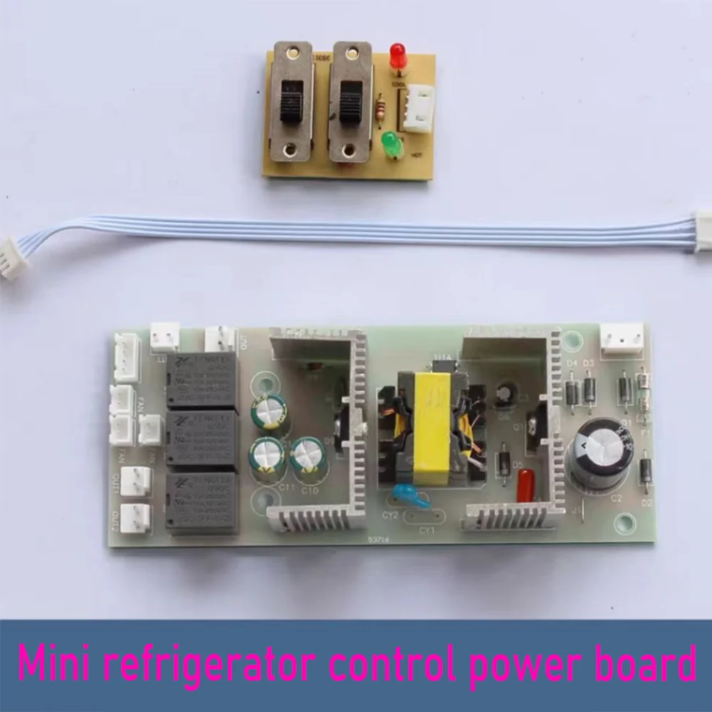 

20L dual core mini refrigerator complete set of refrigeration module modules, dual-purpose semiconductor controller power board