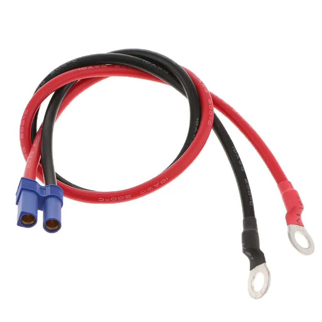 12-24V EC5 To Terminal Harness Adapter Cable for Car Jump Starter 50cm