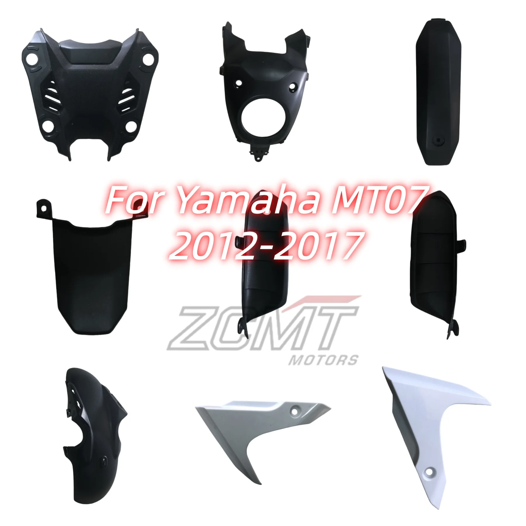 

Motorcycle ABS Full Fairings For YAMAHA MT-07 MT07 FZ-07 FZ07 2012 2013 2014 2015 2016 2017 Bodywork Fairing Set Carbon Painted
