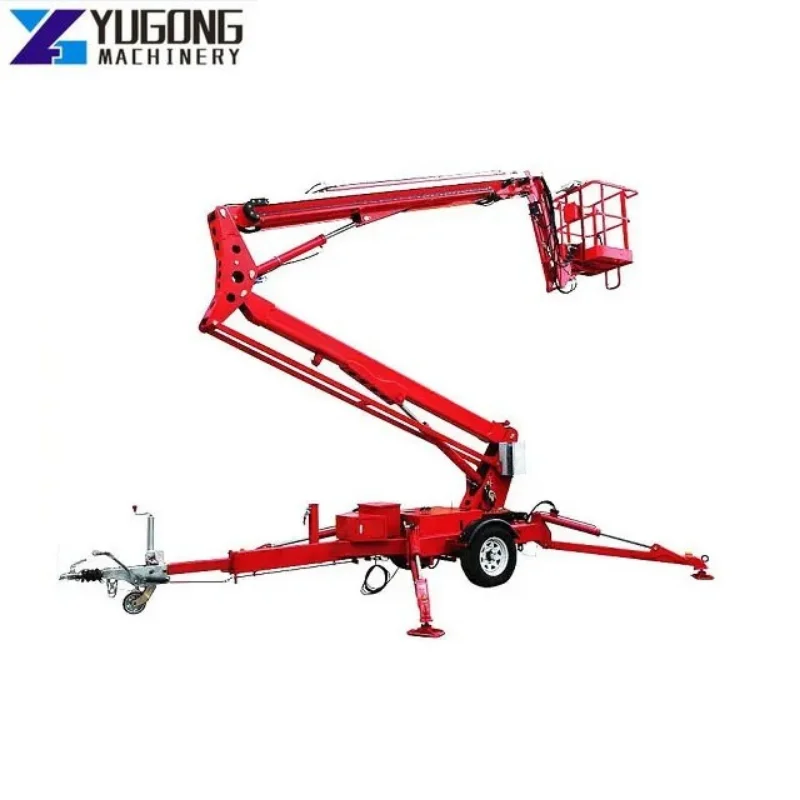 YG Hydraulic Lift Platform Equipment Mini Fork Lift Light Lifters Other Material Handling Equipment Self Propelled Lifting Sale