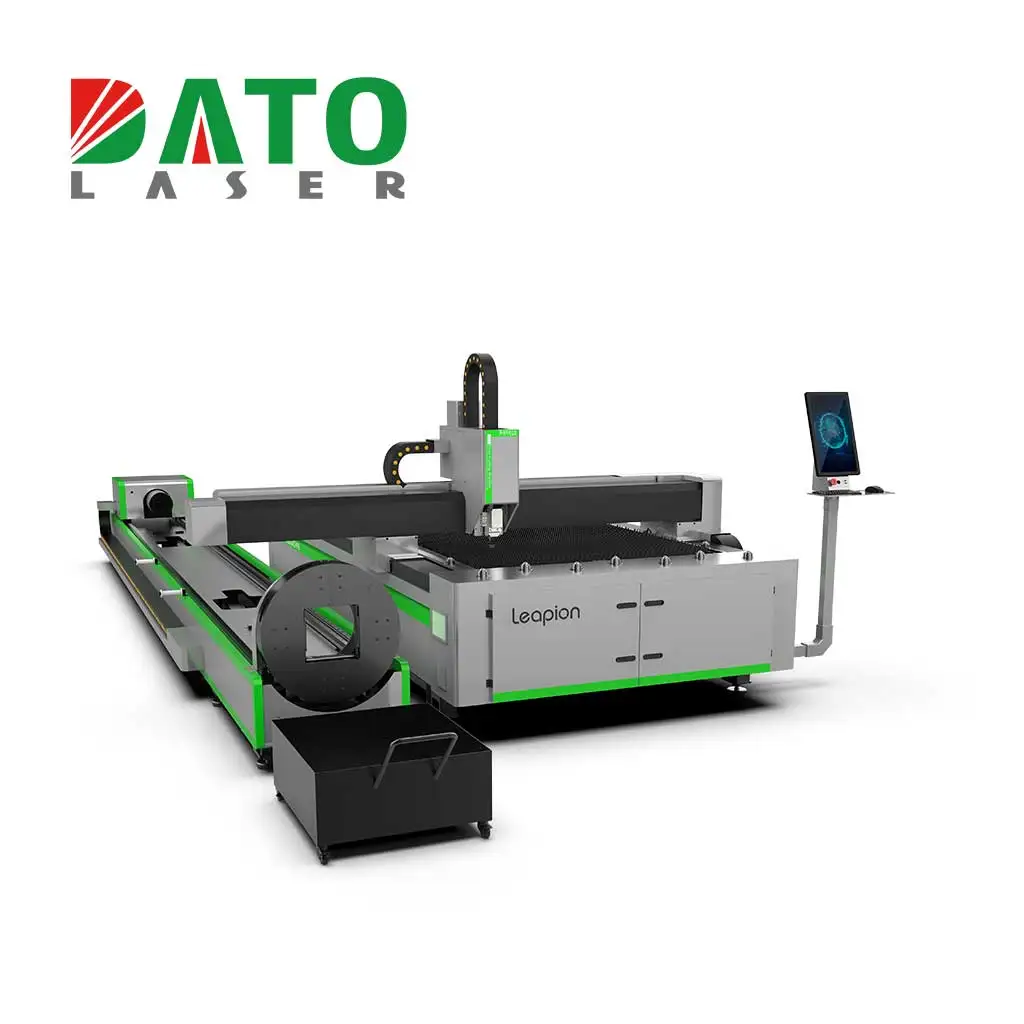 Dato 3015 6015 4020 6025 Metal Cutting Machine Fiber   Tube Sheet Efficient Plate Tube Fiber   Cutting Machine