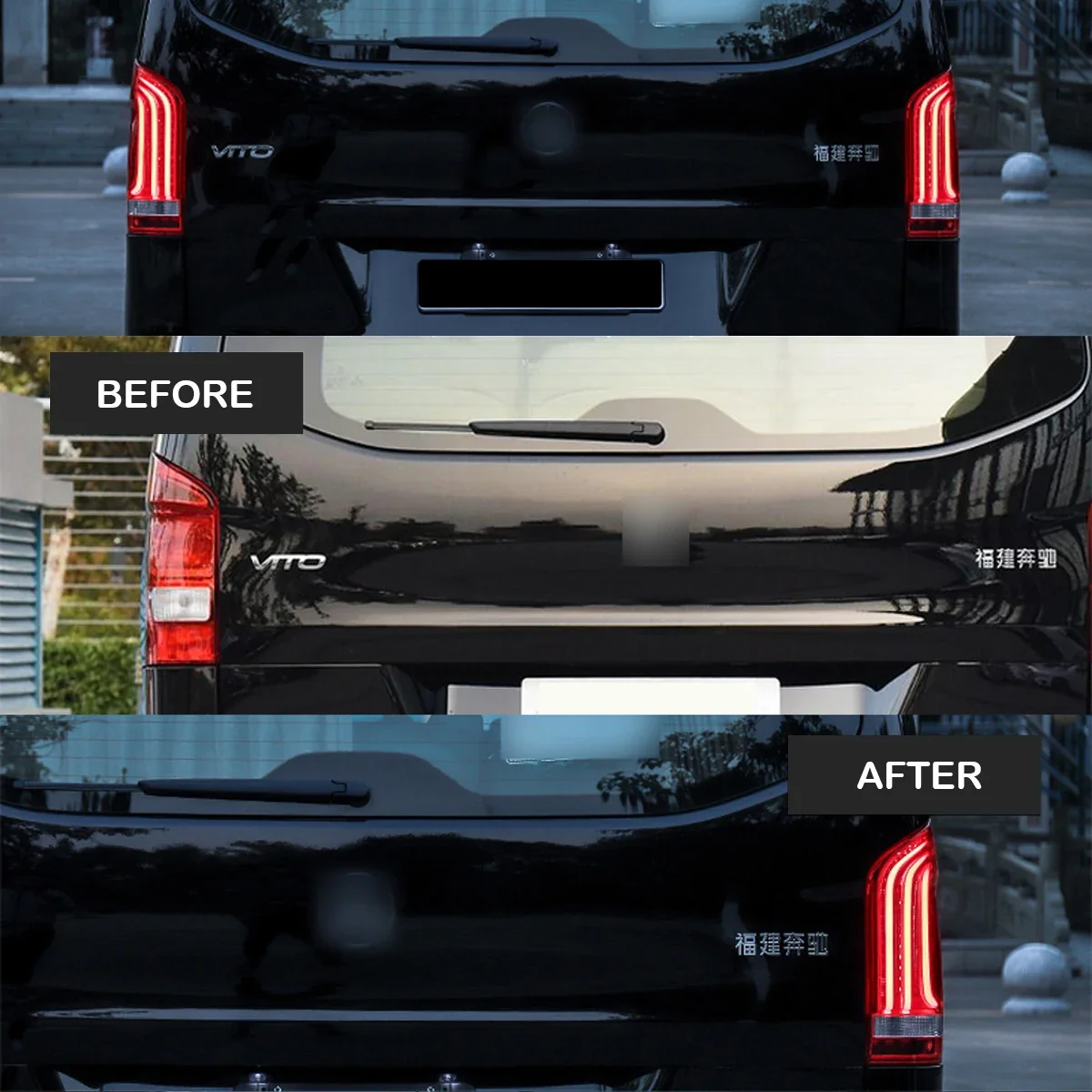 

Car Light LED Tail Lamps For Mercedes Benz Vito V260 2016-2020 Rear Tail Lights Dynamic Turn Signals