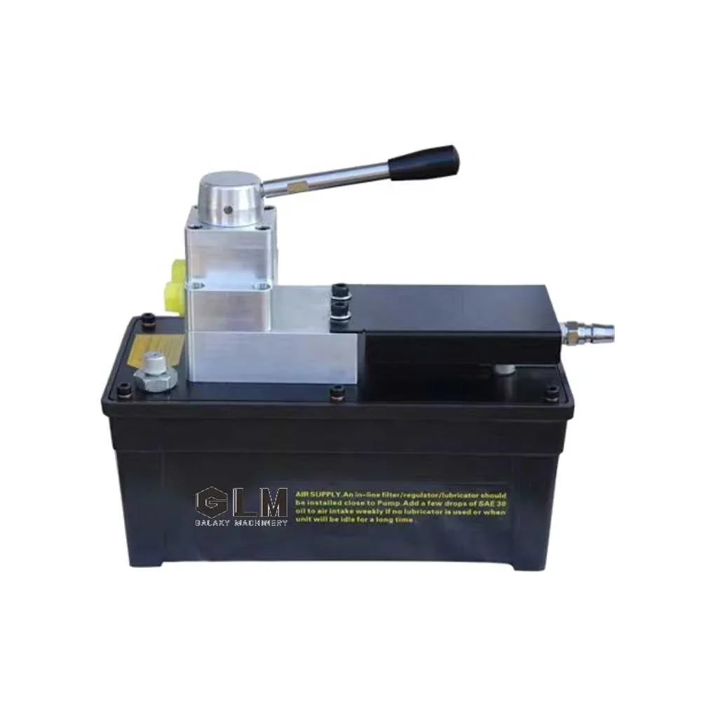 

Портативный пневматический гидравлический насос 2,3 л с одной скоростью для цилиндров одностороннего действия/пневмогидравлический насос