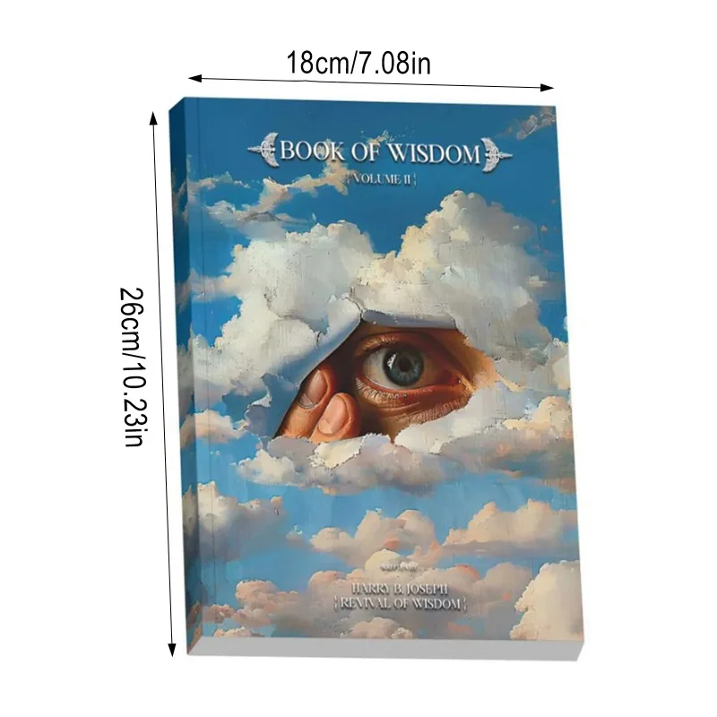 Picture 6: Explosions Book of Wisdom Theme Notebook, with The Eyes of Wisdom for Self-reflection and Philosophy Learning!