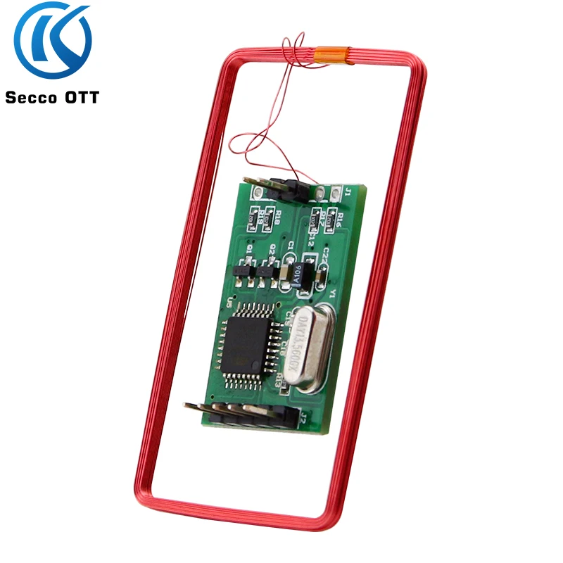 RFHID Access Control Card Reader Module 125KHZ Embedded RF Card Reader Module Wiegand 26~37/TTL Level/RS232 Communication Format