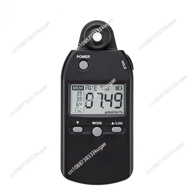 Portable Handheld Light Energy Meter Photosynthesis Radiometer PPFD Measurement Light Intensity Meter Illumination Meter