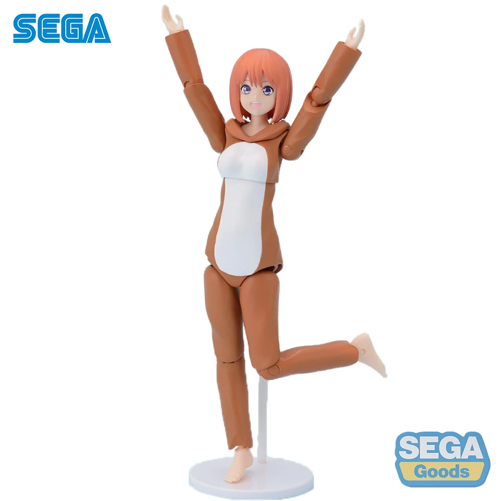 In-Stock SEGA Movingood!!! Nakono Yotsuba (The Quintessential Quintuplets) 15 cm Anime Action Figure Collectible Model Gift Toys