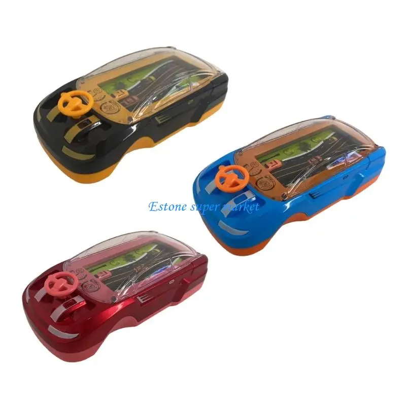 

090B Pocket Racing Car Handheld Game for Kids Indoor Interaction Entertainment Toy