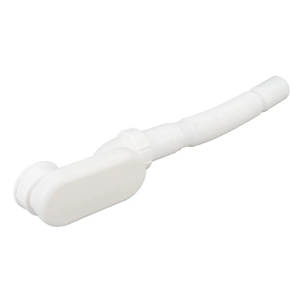 1-1/2 Inch Bathtub Drain Pipe Plastic Material Expandable Design Drainage Pipe Kit Low Profile Flexible Pipe Shower Drain Pipe