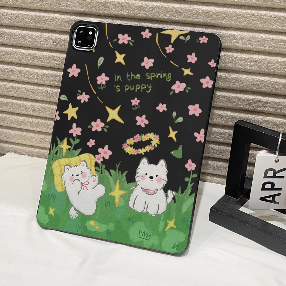 Cute Puppy Silicone Case For Xiaomi Redmi Pad 2 9.7 2026 Cases Pad 2 Pro 12.1 K Pad 8.8 2025 SE 11 8.7 Tablet Protective Covers