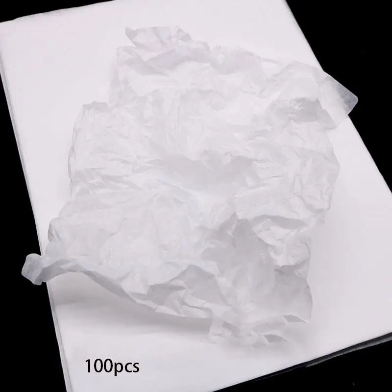 100Sheets/Pack Liner Tissue Paper For Clothing Shirt Shoes DIY Handmade A4 Translucent Wine Wrapping Papers Gift Packaging view 3