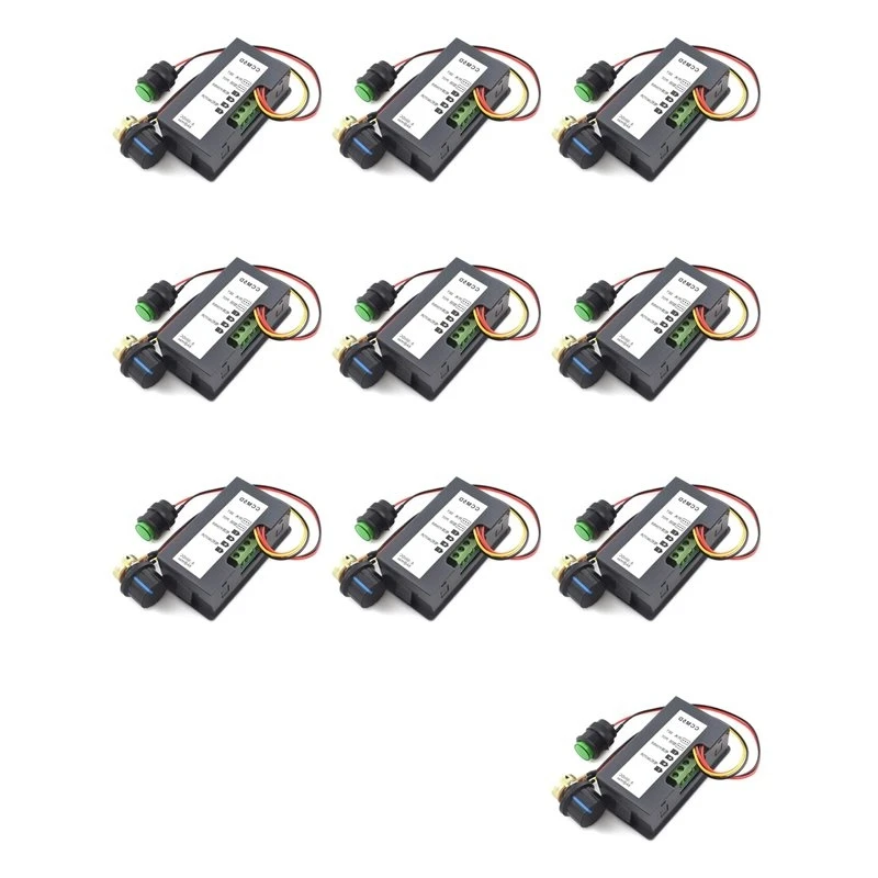 【A17Z】10X 6V-30V 8A DC Motor Speed Controller 6V 12V 24V PWM Stepless Speed Control Switch Adjustable Driver Regulator