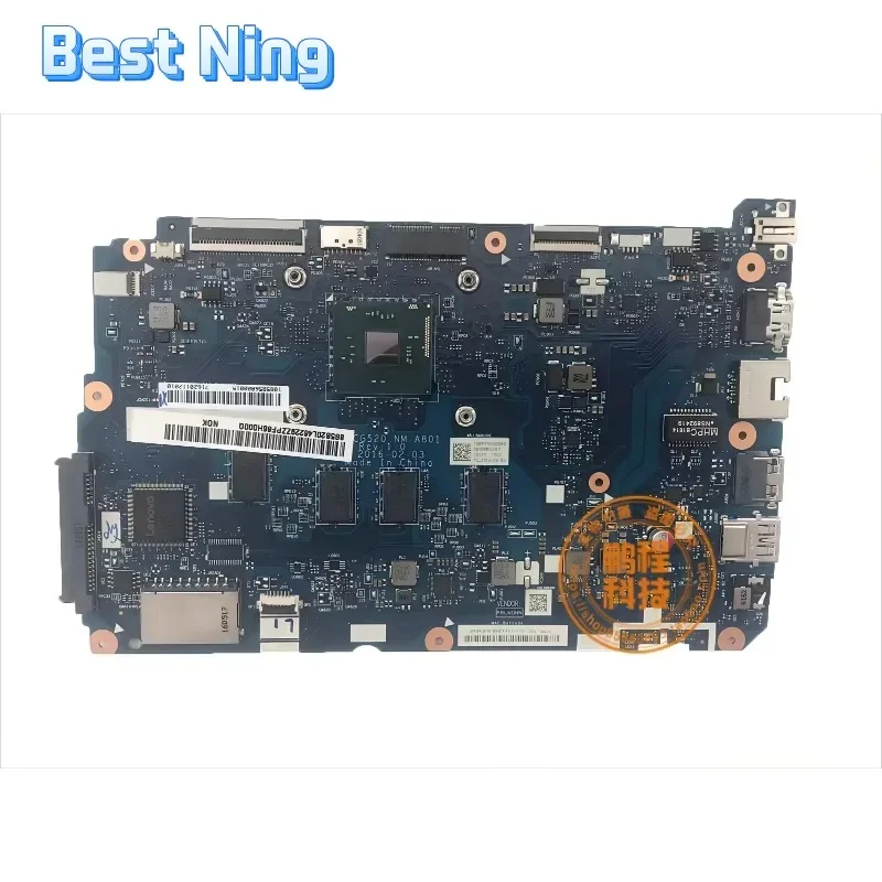 

For Lenovo IdeaPad 110-15IBR Laptop Motherboard 5B20L77418 NM-A805 Notebook Mainboard CPU N3060 4G RAM 100% Tested Ok