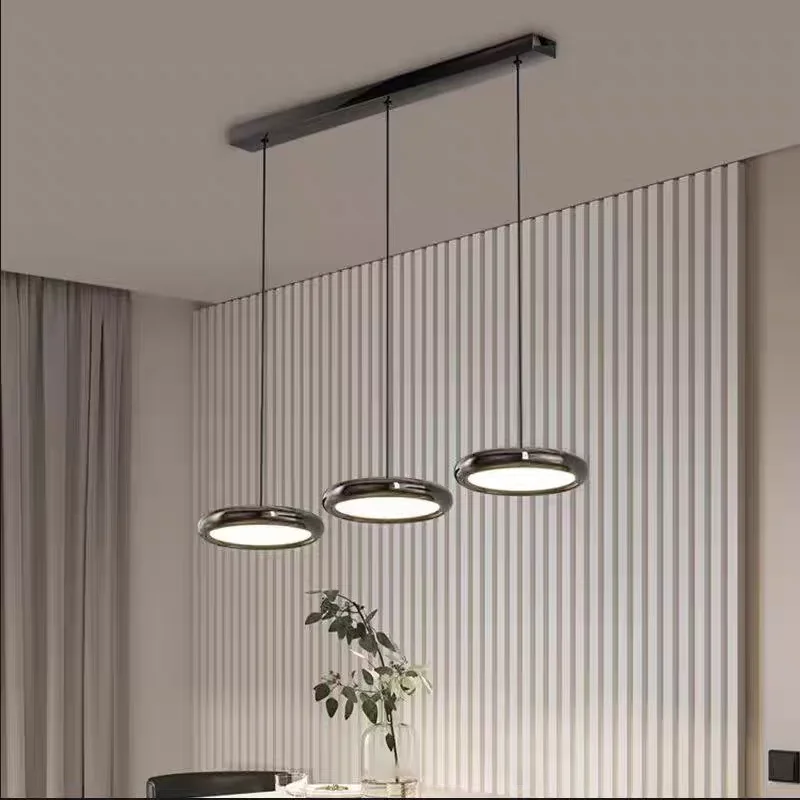 Full-spectrum UFO Pendant Lights with Three Heads Protecting EyesIt Nordic Modern Style for Bedrooms Dining Room Bars Home Decor
