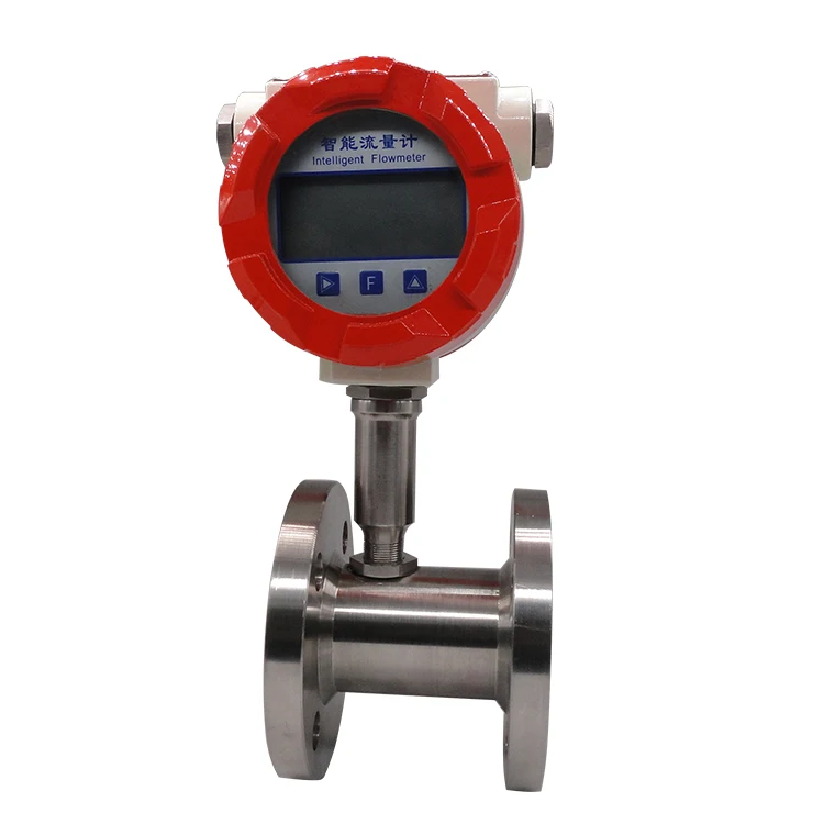 Vacorda Factory DN80 Liquid Fuel Turbine Water Oil Flow Meter With Hart Protocol