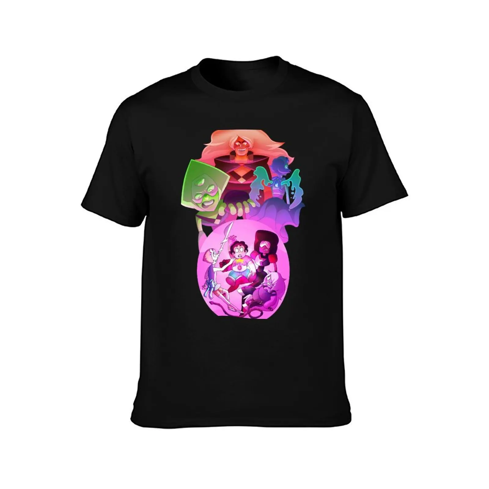 Believe in Steven T-Shirt, Summer Casual Cotton Tee, Oversized Streetwear Tops, Vintage Graphic Print, Loose Fit Short Sleeve