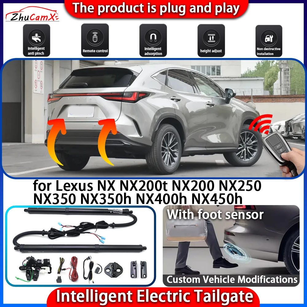 Smart Powered Tailgate System for Lexus NX NX200t NX200 NX250 NX350 NX350h NX400h NX450h Automatic Intelligent Trunk Lift Kit