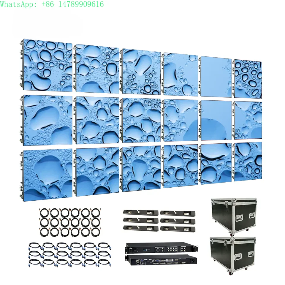 Outdoor Custom Waterproof LED Roll-up Display ScreenRental Die Cast Aluminum Display Outdoor Full Color Led Display P3.9 P3.91 5