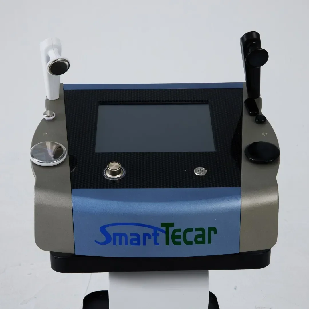 

448KHz Smart Tecar Therapy Diathermy Body Massage Deep Heating Device with CET and RET handles