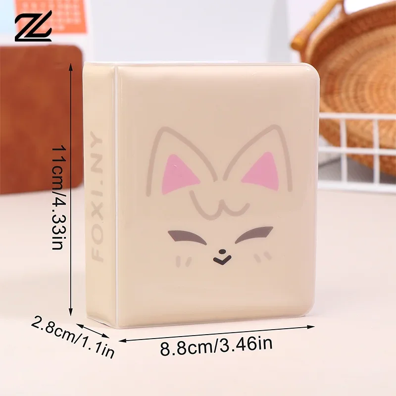 Cartoon Animals 3 Inch Album Star Photo Small Card Storage Album Cute Idol Picture Postcard Kpop Card Binder Card Book