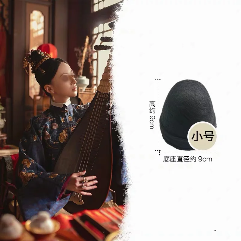 New Synthetic Hanfu Ancient Costume Chinese Ancient Synthetic Wig Chignon Princess Hair Bun Cosplay Wig For Women