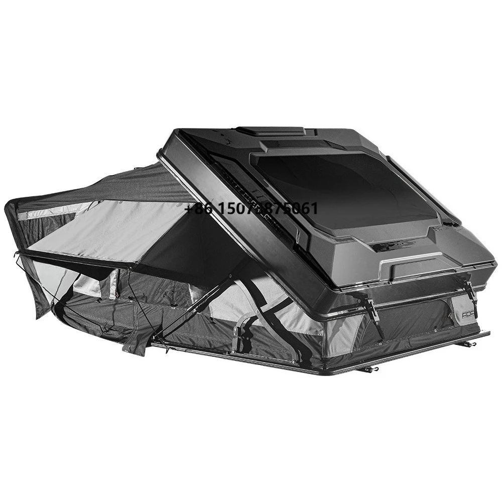 4x4 4WD Offroad Roof Top Tent, 3D Top Shell Side Opening ABS Hard Shell Anti-UV Family Vehicle Tent From ADA OVERLAND