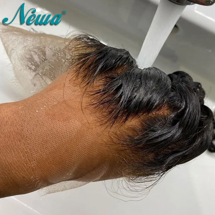 

Newa Волосы Невидимые HD Кружевные Застежки Предварительно Сорванные Натуральные Волосы Прямые Волосы Швейцарские HD Кружева Фронтальная Только Человеческие Волосы HD Застежки