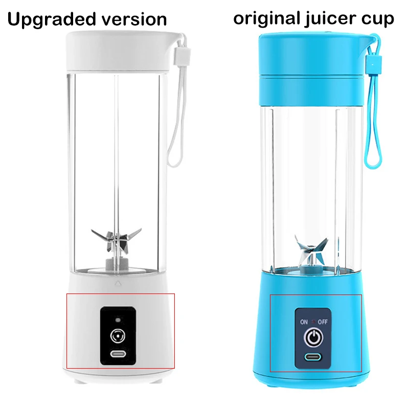 แบบพกพาไฟฟ้า Juicer เครื่องปั่น Usb Mini ผลไม้เครื่องคั้นน้ำผลไม้ Extractors Food Milkshake Multifunction Juice Maker เครื่อง