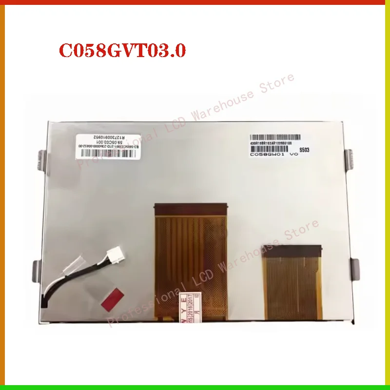 

Original 5.8 inch C058GVT03.0 C058GVT03.1 LCD Display Screen for Car Gps Navigation