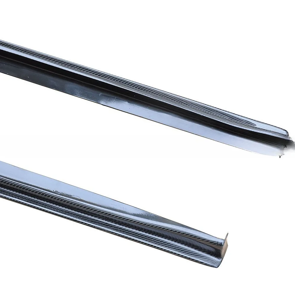 3D Style for BMW F10 M5 M-Tech Body Kit Side Skirt Carbon Fiber Extended Lower Arm Wings