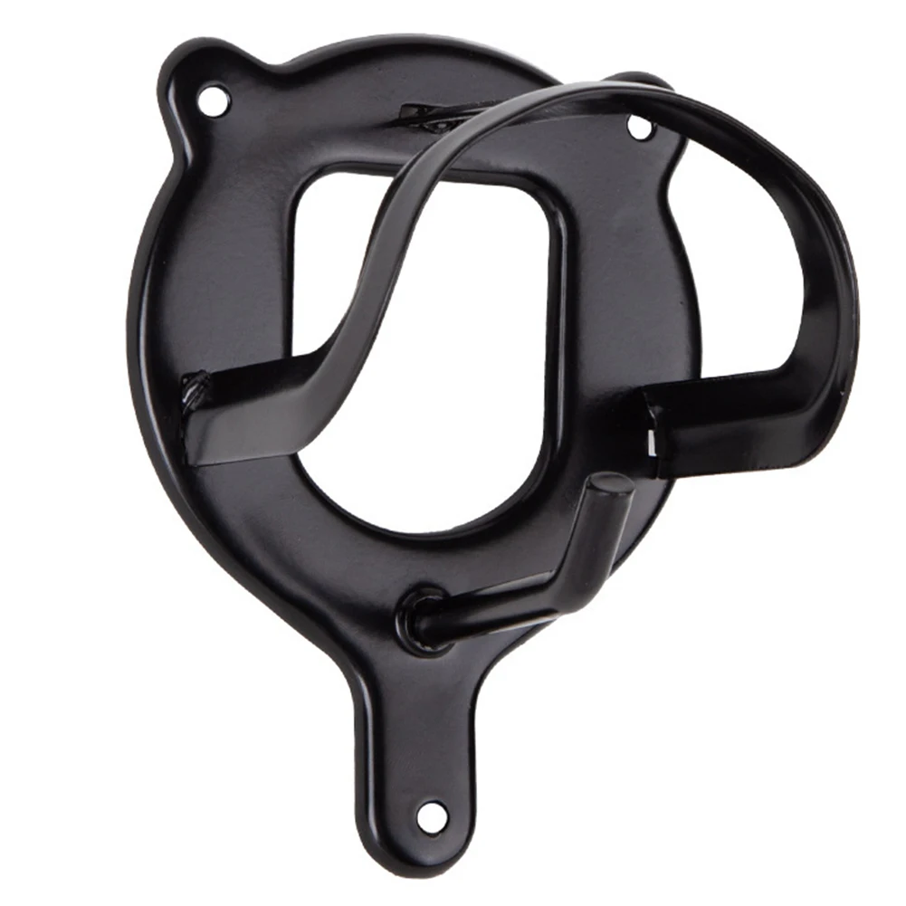 말 굴레걸이 금속 굴레 브래킷 튜브와 나사 포함 말 장비 보관용 할터 행거 벽걸이형 말 마구간 용품