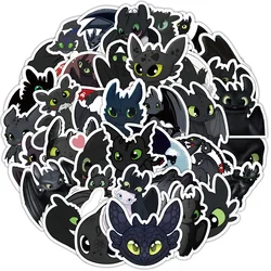 10/30/50PCS Kawaii Toothless Cartoon Cute Stickers Decorative Skateboard Guitar Car Motorcycle Notebook Waterproof Decal Toy