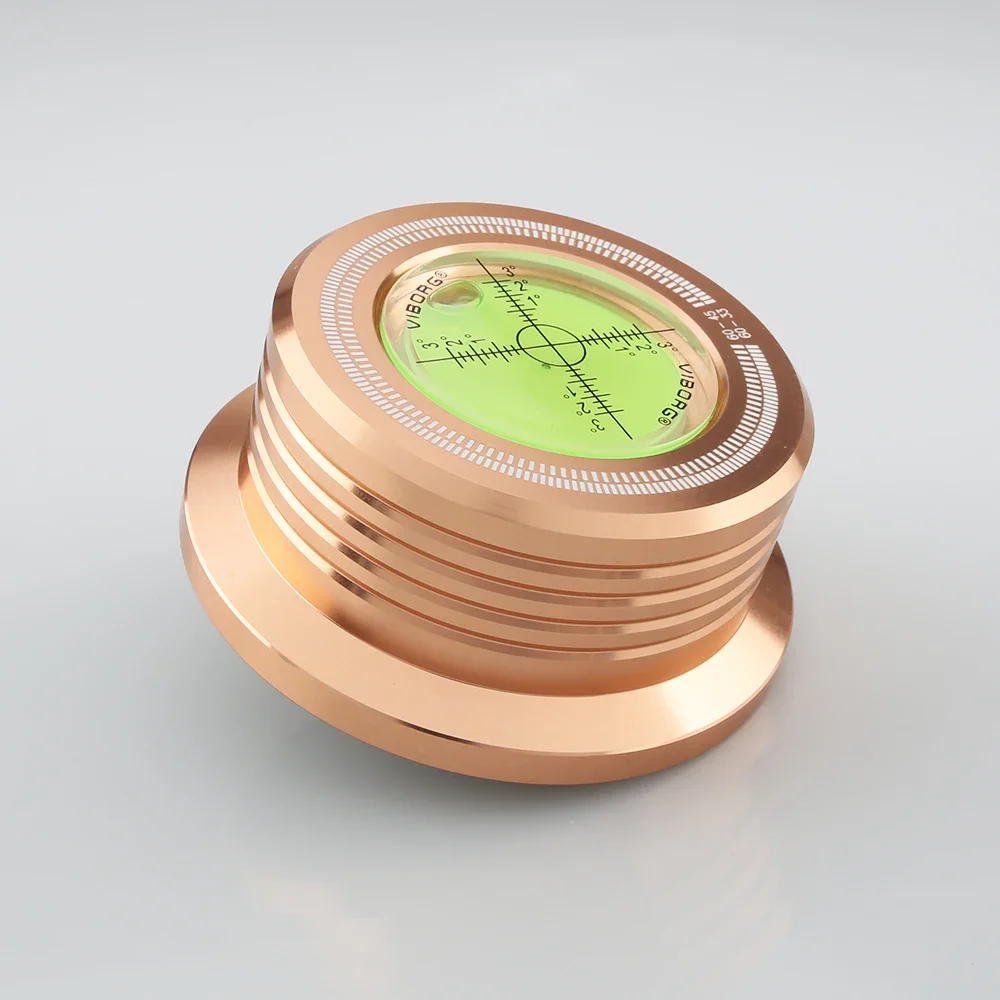 Viborg LP628 60HZ plata 280g peso de registro estabilizador de disco LP tocadiscos abrazadera de vinilo HiFi