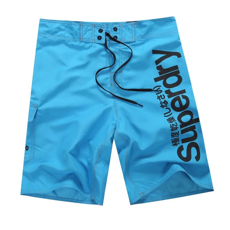 Grote Maat Boardshort Bermuda Casual Met Trekkoord Zakken Shorts Strandmerk Korte Surfbroeken Snel Droog Voor Sport