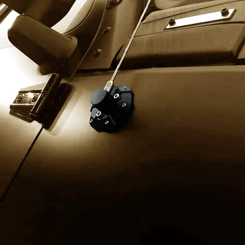 

Radio Antenna Base Cover For 2007-2018 Jeep Wrangler JK/JL