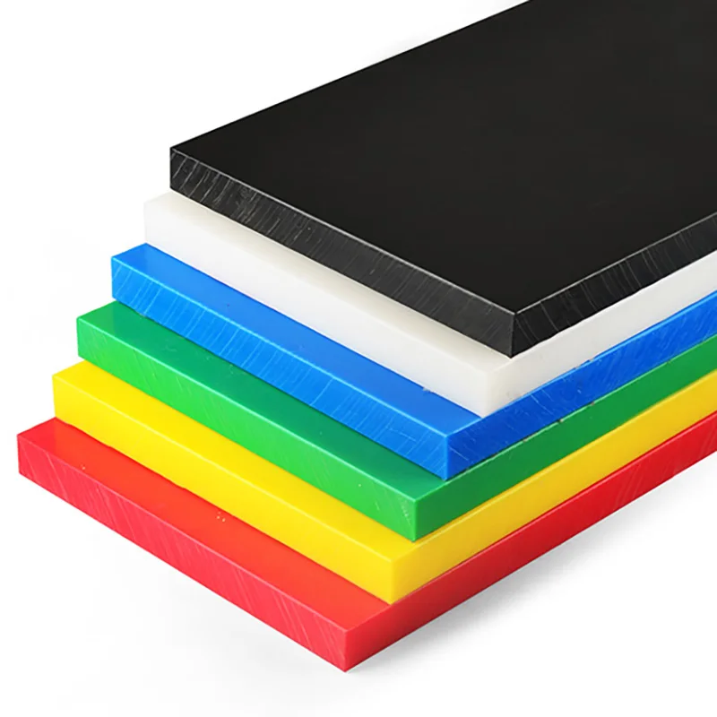 Imagem -02 - Pom Delrin Sheet Plate Plástico de Engenharia Preto Branco Vermelho
