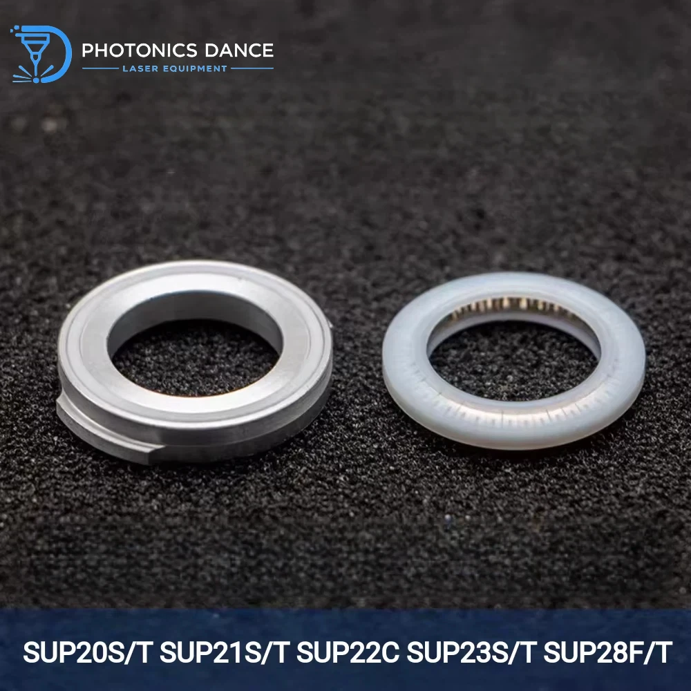 SUP Laser Welding Head Sealing Ring PTFE Protective Lens Pressing Ring Washer 15x21x2.7 26x34x2.7 For SUP20S SUP21T SUP23T