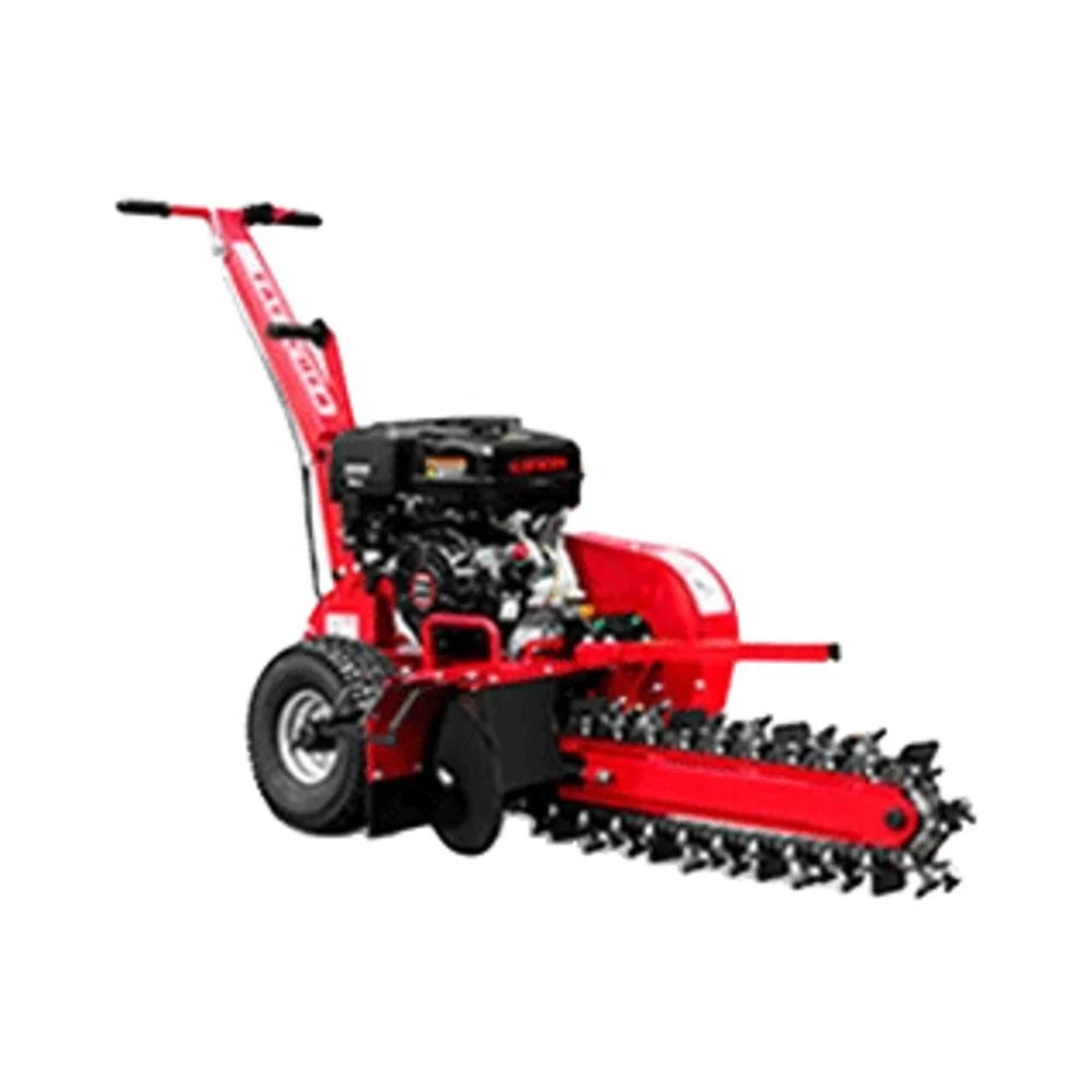 2025 TUV CE Approved 15HP Trenching Machine Mini Chain Trencher Super Durable Mini Skid Steer Trencher Machine
