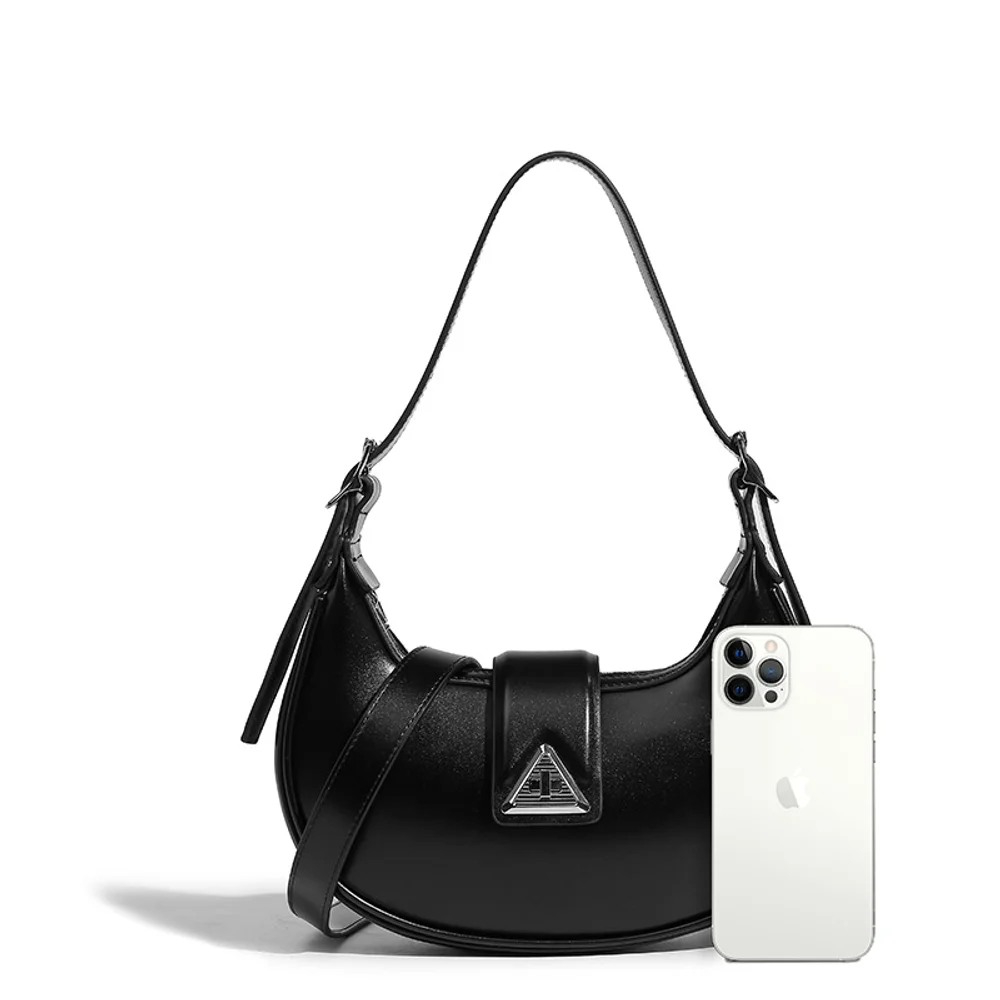 

2025 New Small C Versatile Simple Single Shoulder Crescent Bag Women's Crossbody Bag Small Luxury Handheld Underarm Bag