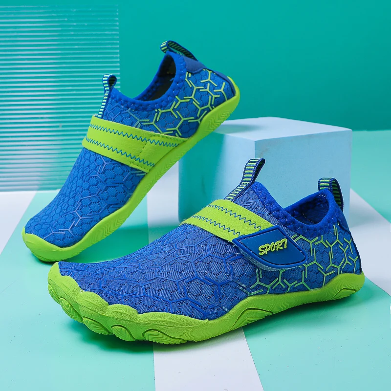 

Детские аквашузы 2026: Летние пляжные пятипальцевые тапочки для плавания, легкие, нескользящие, для моря и реки