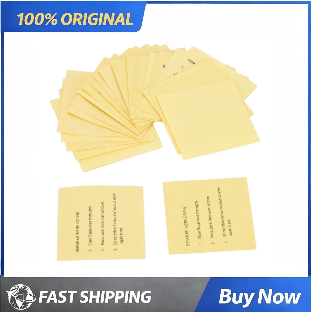 30Pcs Pool Repair Patch Self Adhesive Waterproof Repair Kit Inflatable Pool Swim Ring Leak Fix Patch Easy Use PVC Repair Tool