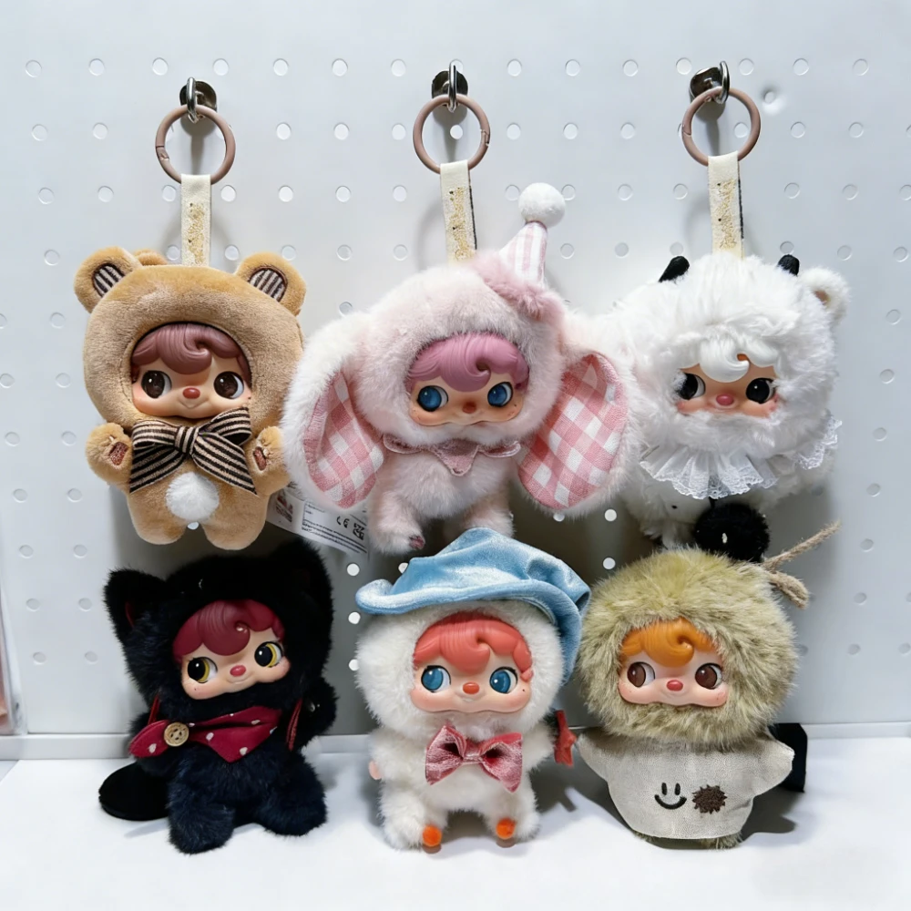 

POUKAPOUKA Me and Myself Vinyl Plush Blind Box Cute Anime Figurine Doll Pendant Trendy Desktop Ornament Kawaii Surprise Toy Gift