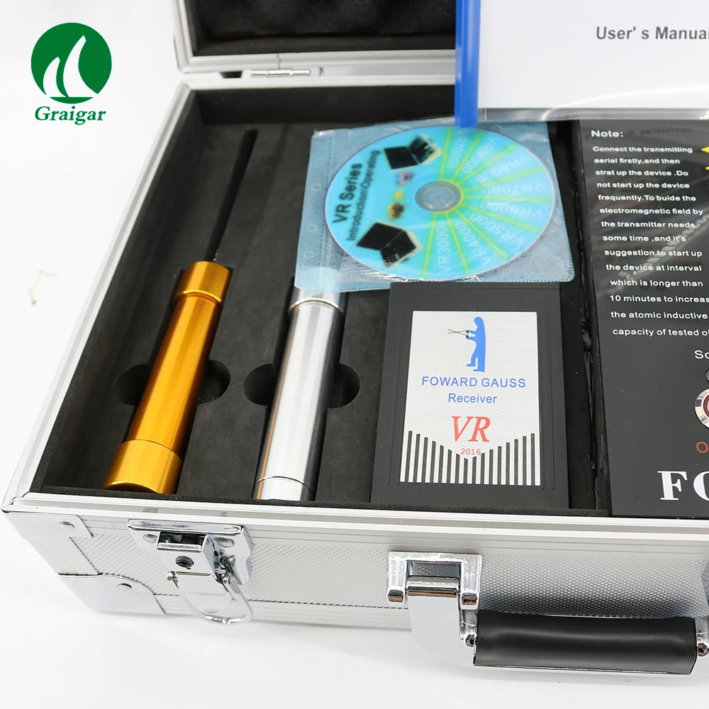 VR10000 Long Range Underground Metal Detectorfor Gold,Silver,Sapphire,Ruby,Emerald,Diamond Finding