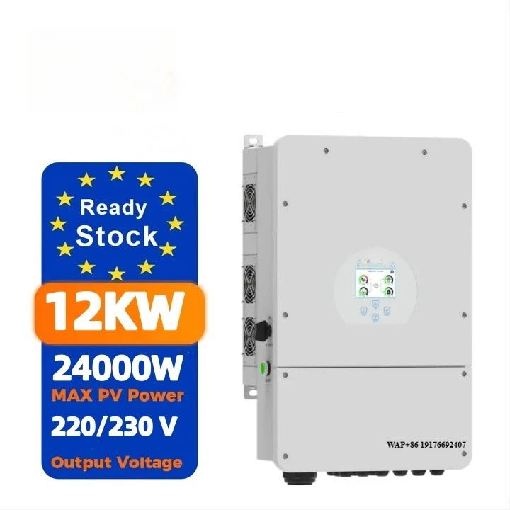 

Factory Price Deye 10KW 12KW Single-Phase Hybrid Inverter for Home Solar System in Stock SUN-12K-SG02LP1-EU-AM3 Solar Inverter