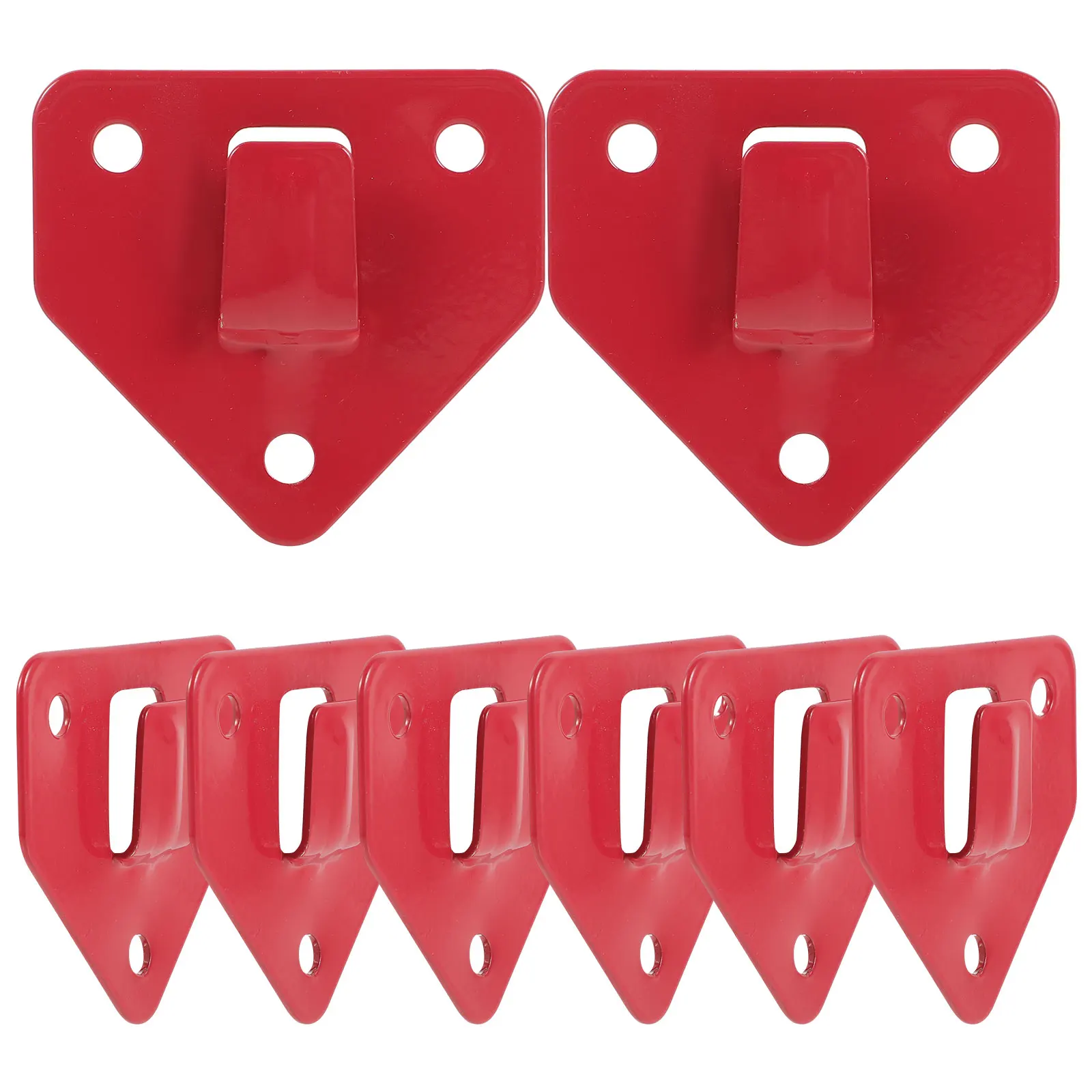 

8 Pcs Fire Extinguisher Hook Holder Universal Bracket Wall Mount Mounts Brackets Hanging Piece