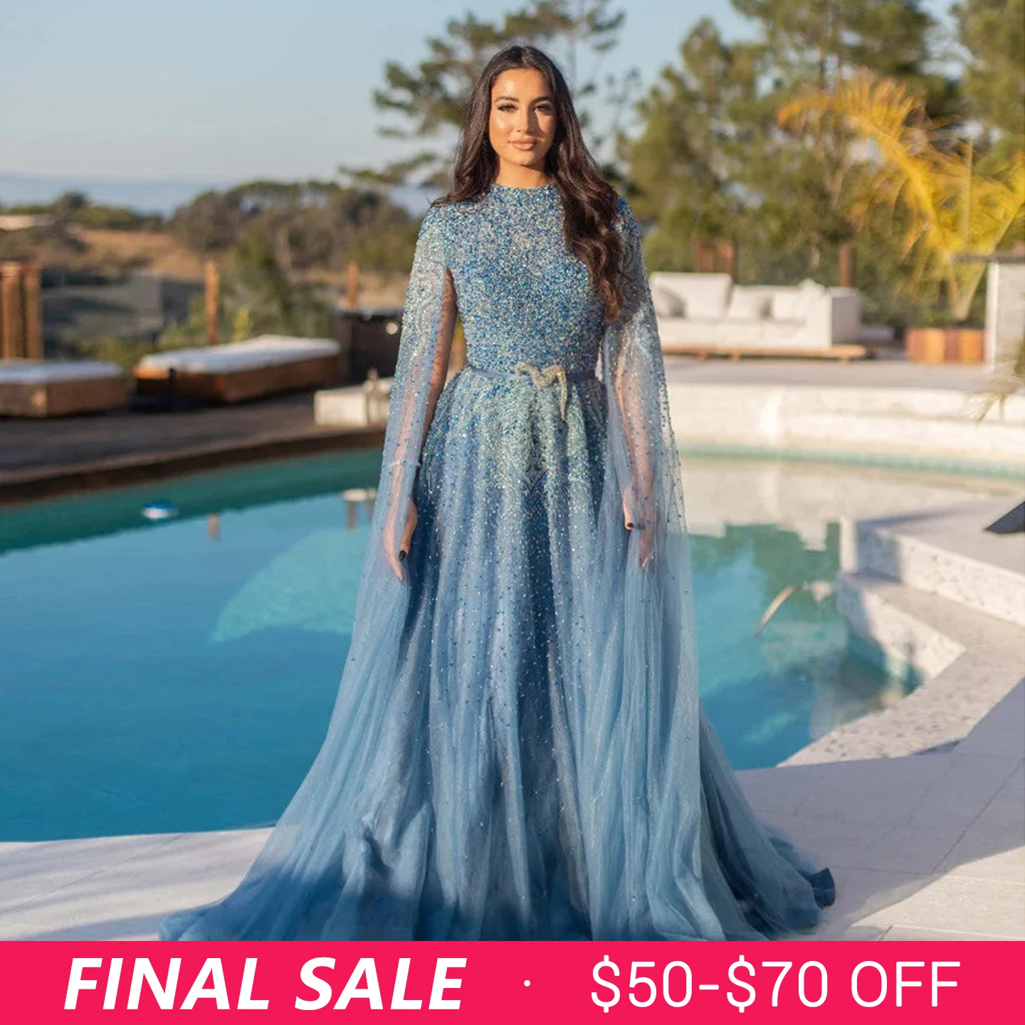 formal dress for women in dubai Glitter Lime Green Luxury Dubai Evening Dress Engagement Arabic Gowns –  Jill Wish main image 1