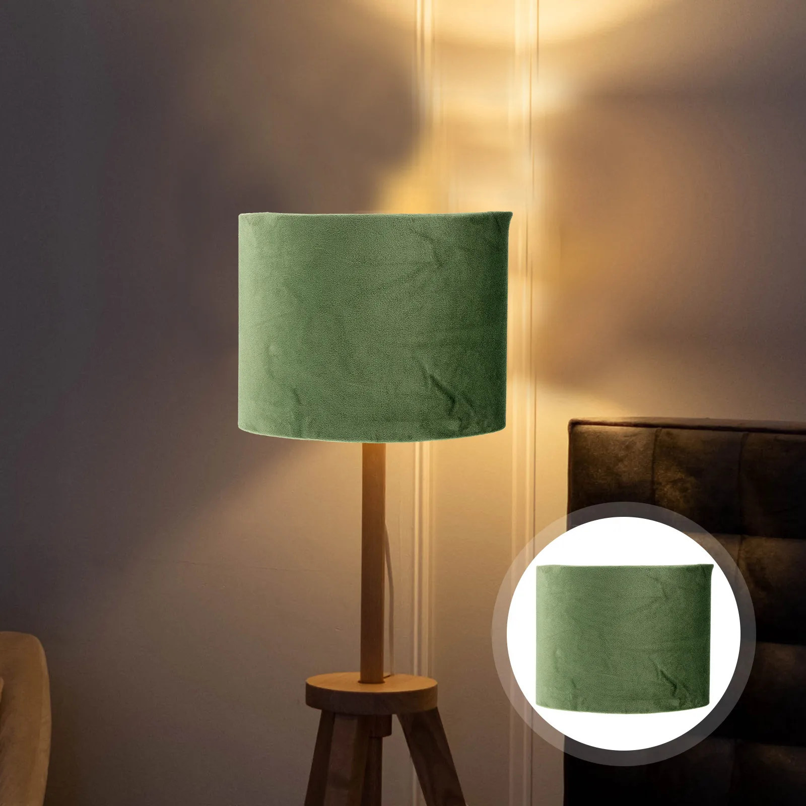 

Table Floor Lampshade Modern Decorative Accessory Gentle Touching Feel Easy Installation Soft Warm Light Replacement