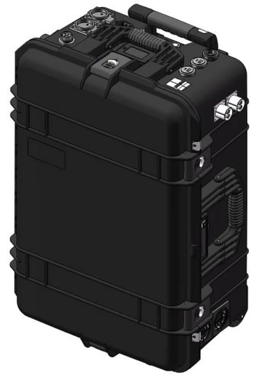 Super Capacity Electric Vehicle Emergency Power Supply Trolley and Wheels Portable Power Station 5000w 7500WH