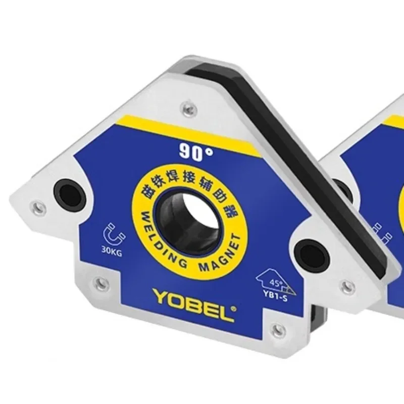 Strong Magnetic Triangle Small 90 Degree Right Angle Fixing Device Welding Fixing Device Strong Magnetic Welder Angle