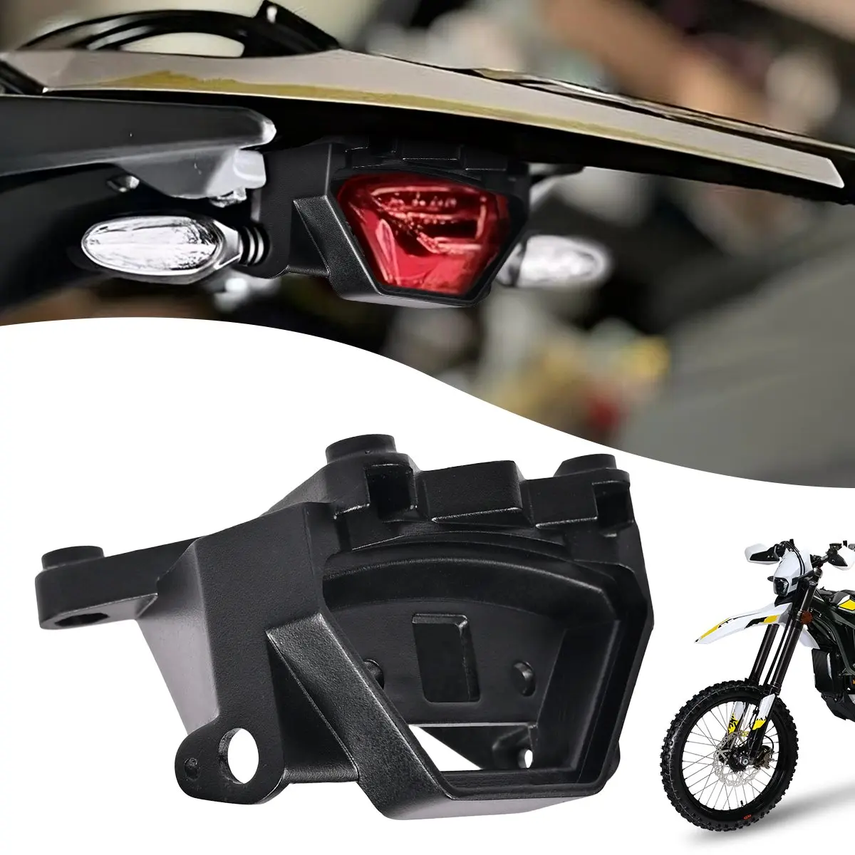 Motorcycles Tail Tidy Light Lamp Bracket Cover Turn Signal Mount Holder Accessories Parts For Sur Ron Ultra Bee All Year